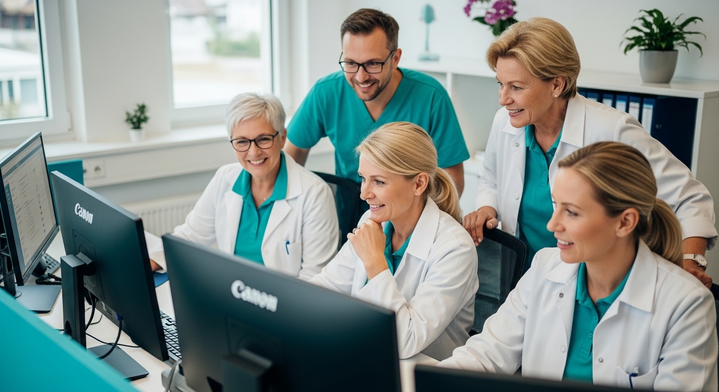 Team Arbeit elektronische Patientenakte