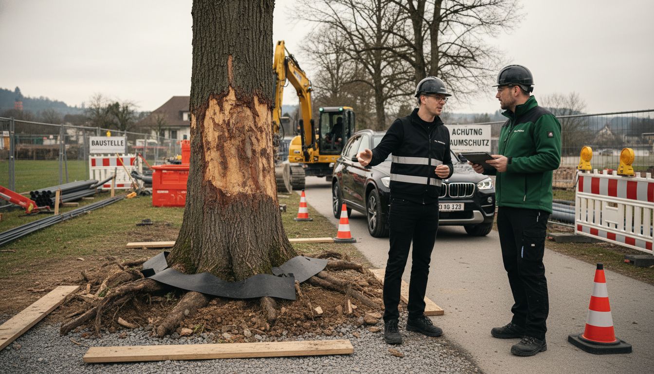 Baustelle Baumschaden Schweiz