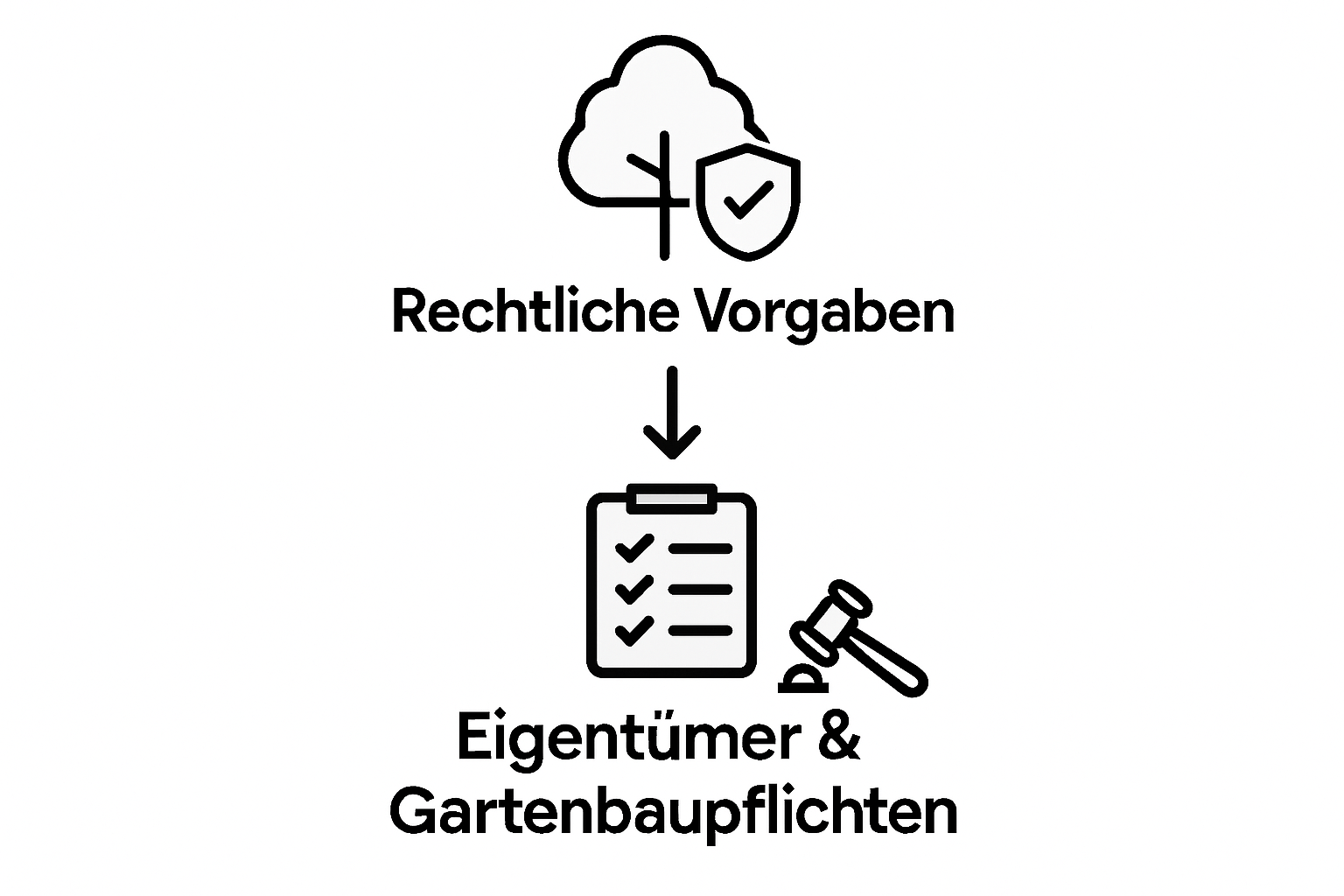 Infografik: Rechtliche Grundlagen des Baumschutzes
