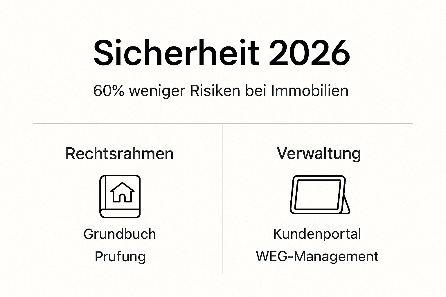 Grafik: Wie sicher sind Immobilieninvestitionen im Jahr 2026?