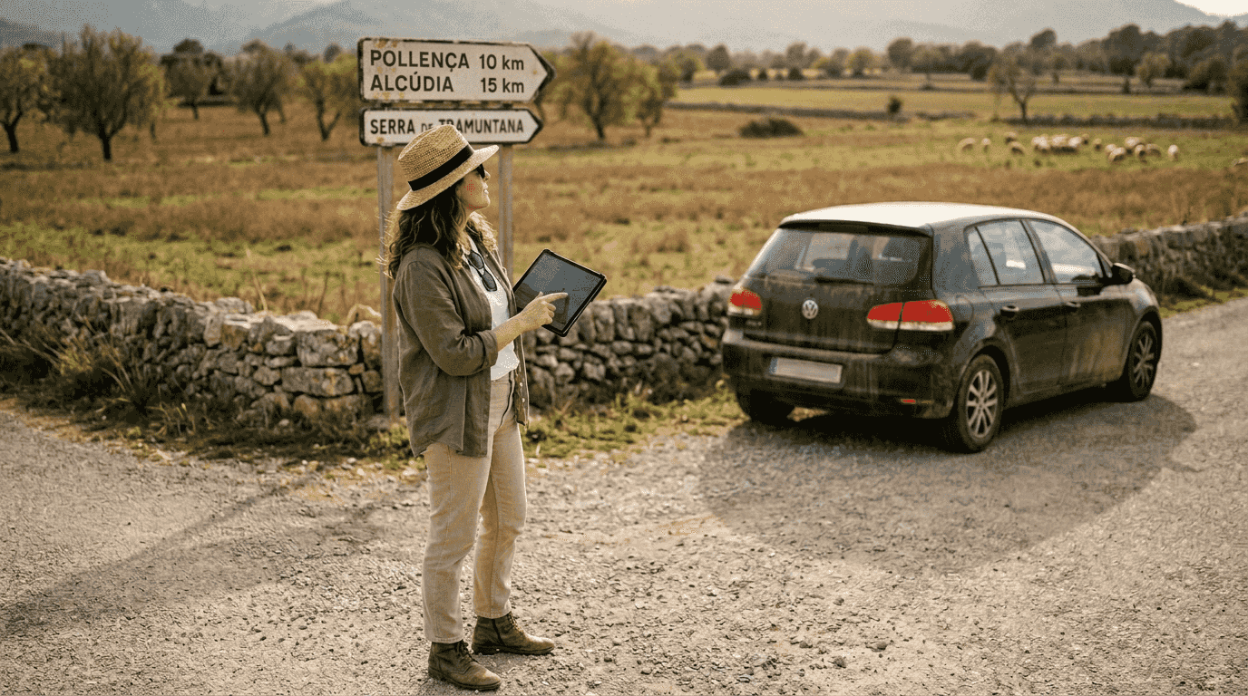 Evaluating Mallorca rural land location features