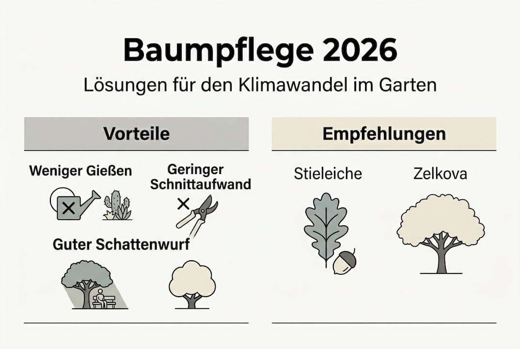 Übersicht: Klimarobuste Baumarten und ihre Vorteile auf einen Blick