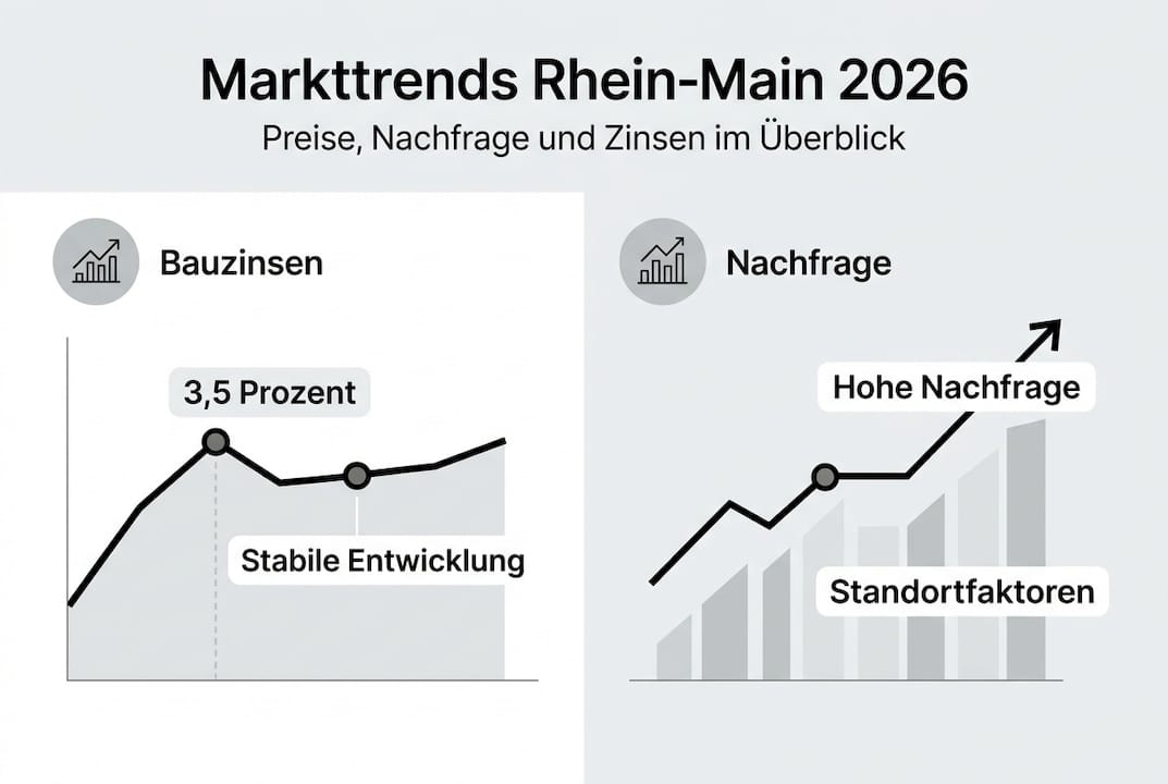 Markttrends 2026 im Rhein-Main-Gebiet – Eine Infografik