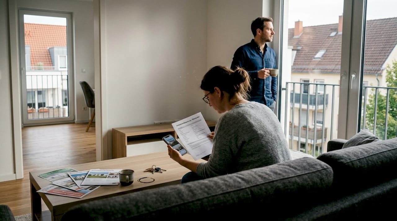 Ehepaar lässt Wert ihrer Wohnung im Rhein-Main-Gebiet überprüfen