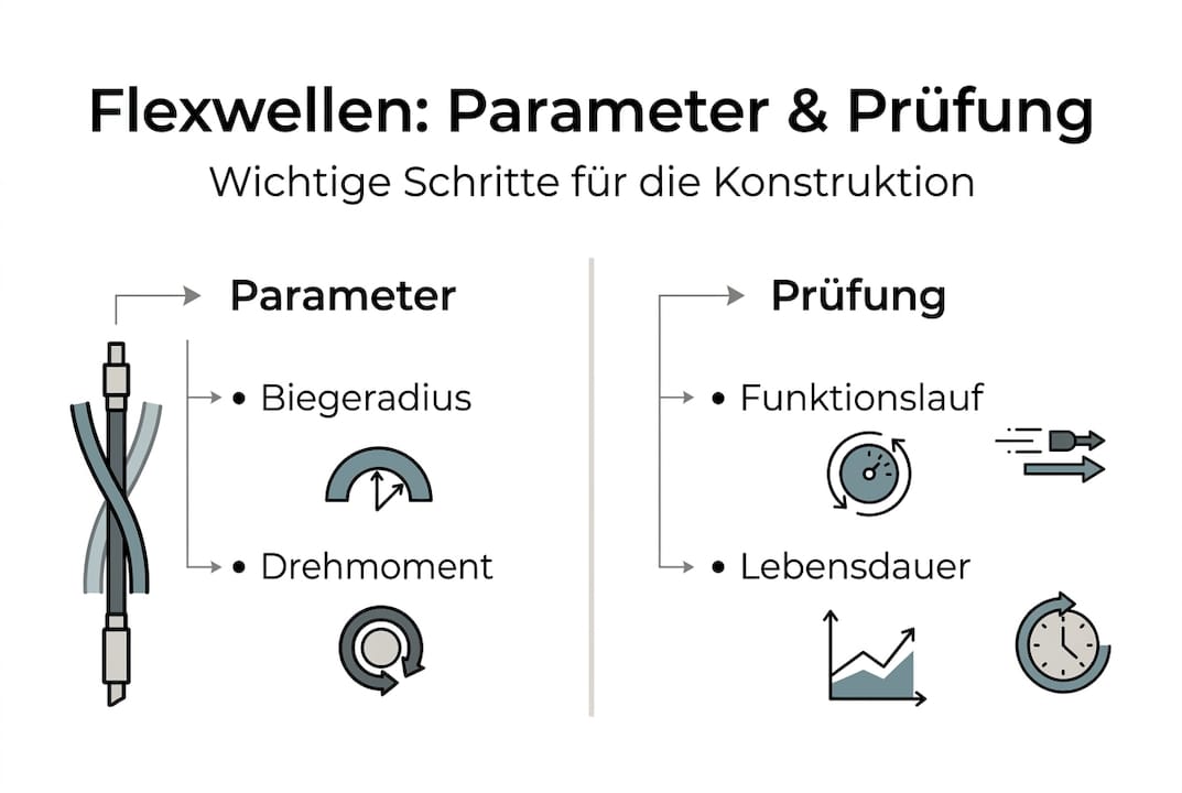 Übersicht zur Flexwellen-Konstruktion: Wichtige Parameter und Prüfverfahren im Blick
