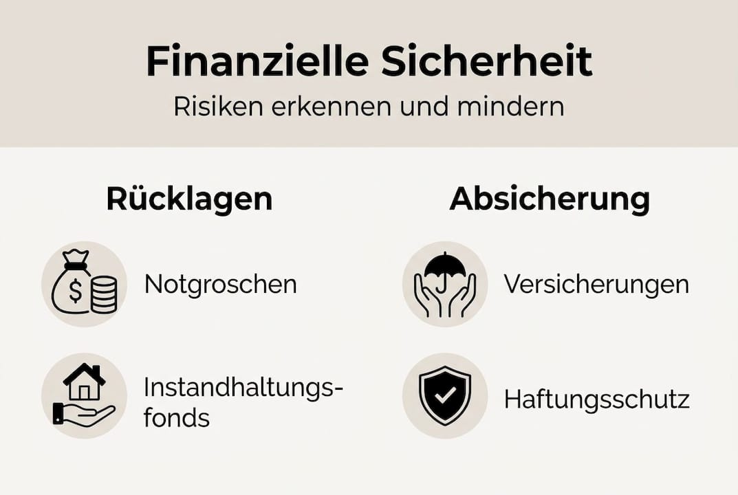 Grafik: Rücklagen und Risiken für Wohnungseigentümer – Was Sie wissen sollten