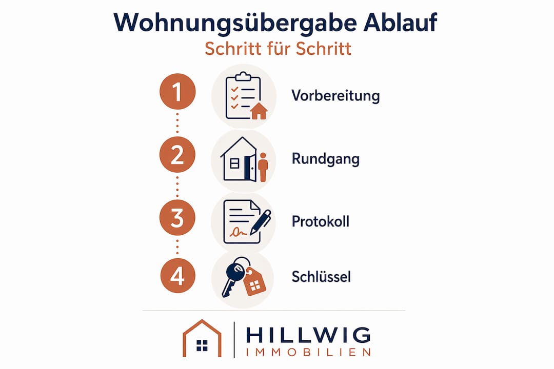 Wohnungsübergabe leicht gemacht: So läuft’s Schritt für Schritt