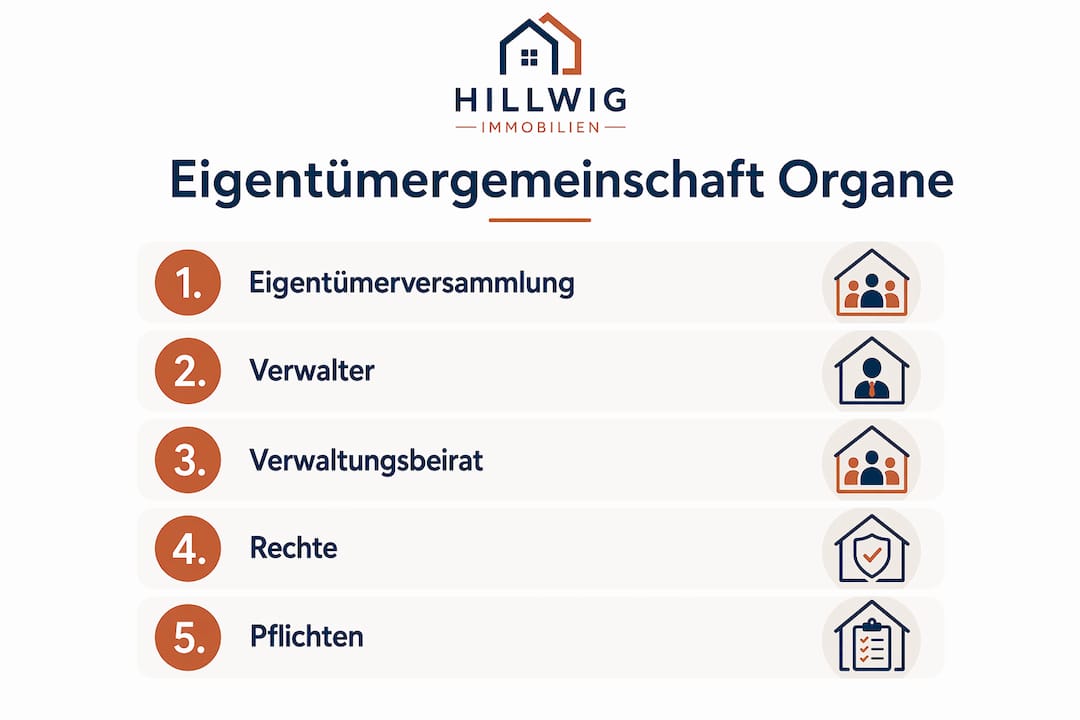 Übersicht: Aufgaben und Zuständigkeiten der Wohnungseigentümergemeinschaft