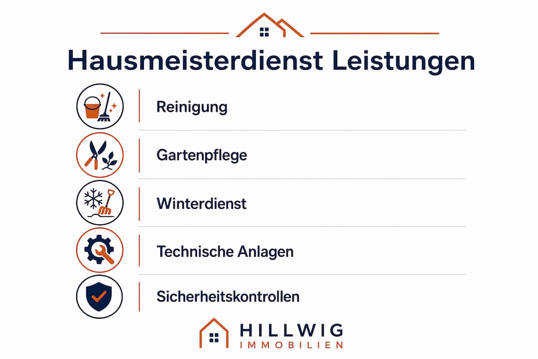 Übersicht: Was Hausmeisterdienste typischerweise leisten