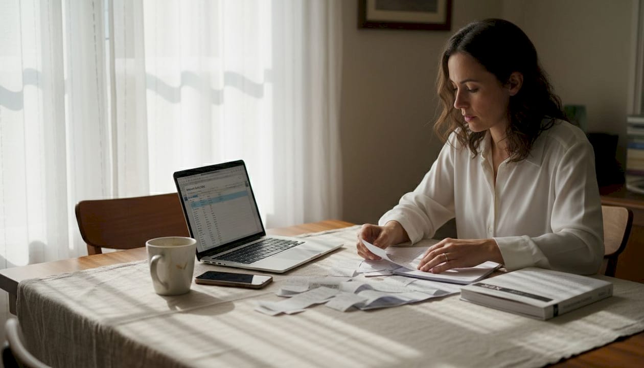 Owner reviewing Dubai tax-free rental documents