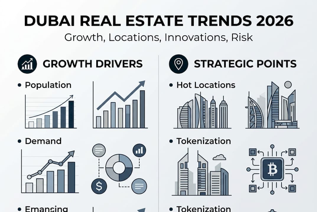 Infographic: Dubai real estate trends highlights