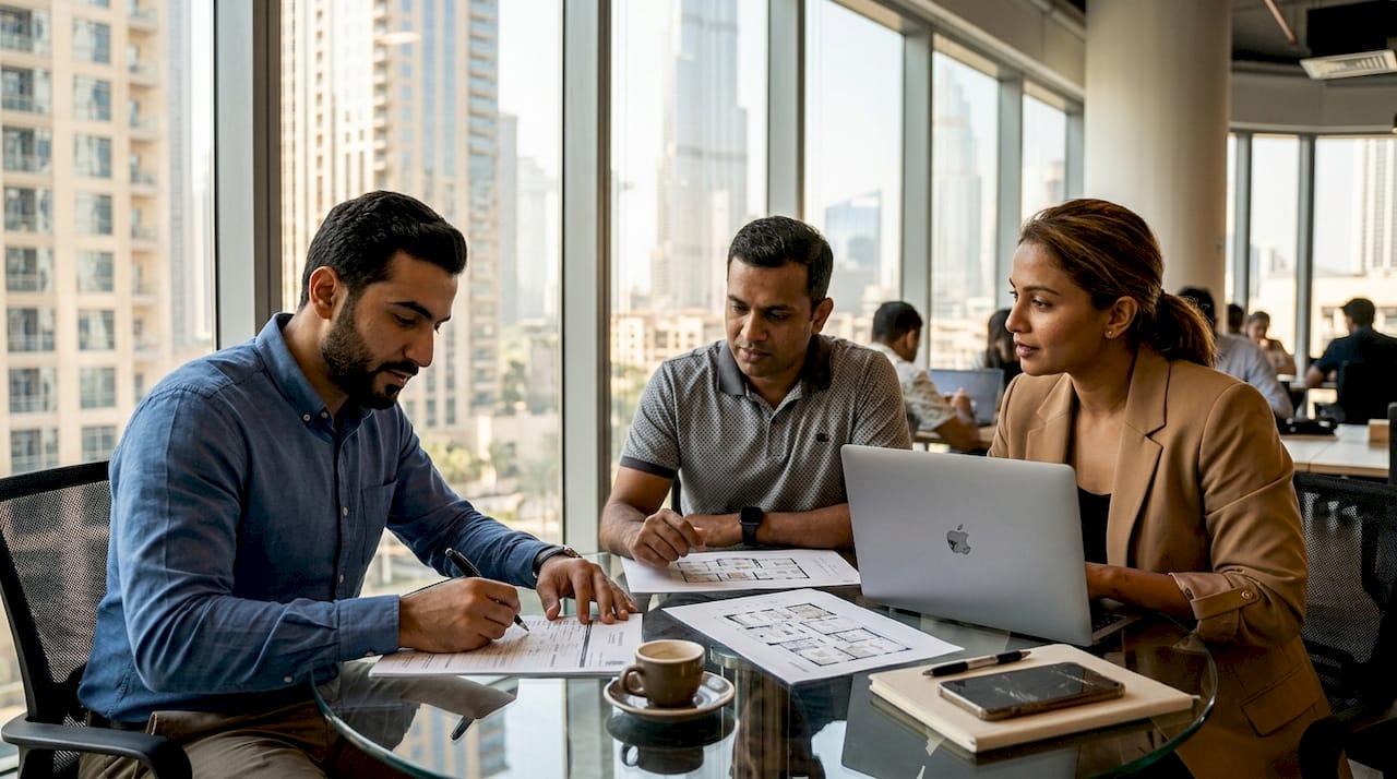 Discussion on Dubai residency and investment strategy