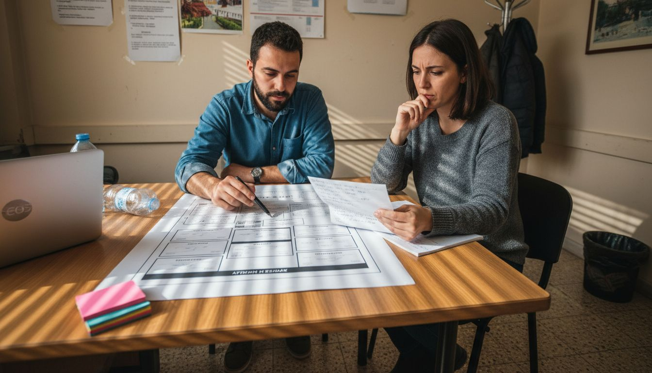 Η ομάδα οργανώνει τη δομή της ιστοσελίδας αξιοποιώντας το sitemap, ώστε να υπάρχει ξεκάθαρη εικόνα για το πώς θα στηθεί και θα λειτουργεί το site.