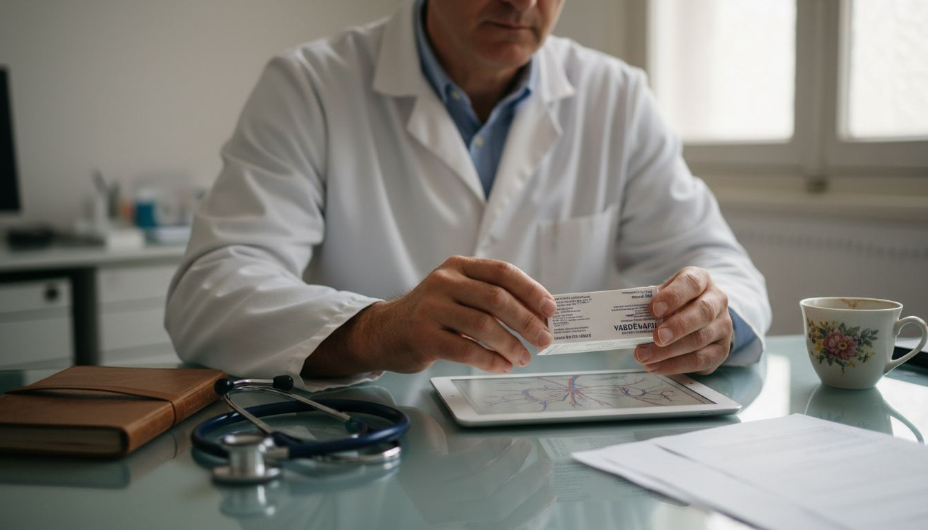 Consultez un médecin avant de prendre des comprimés de vardénafil.