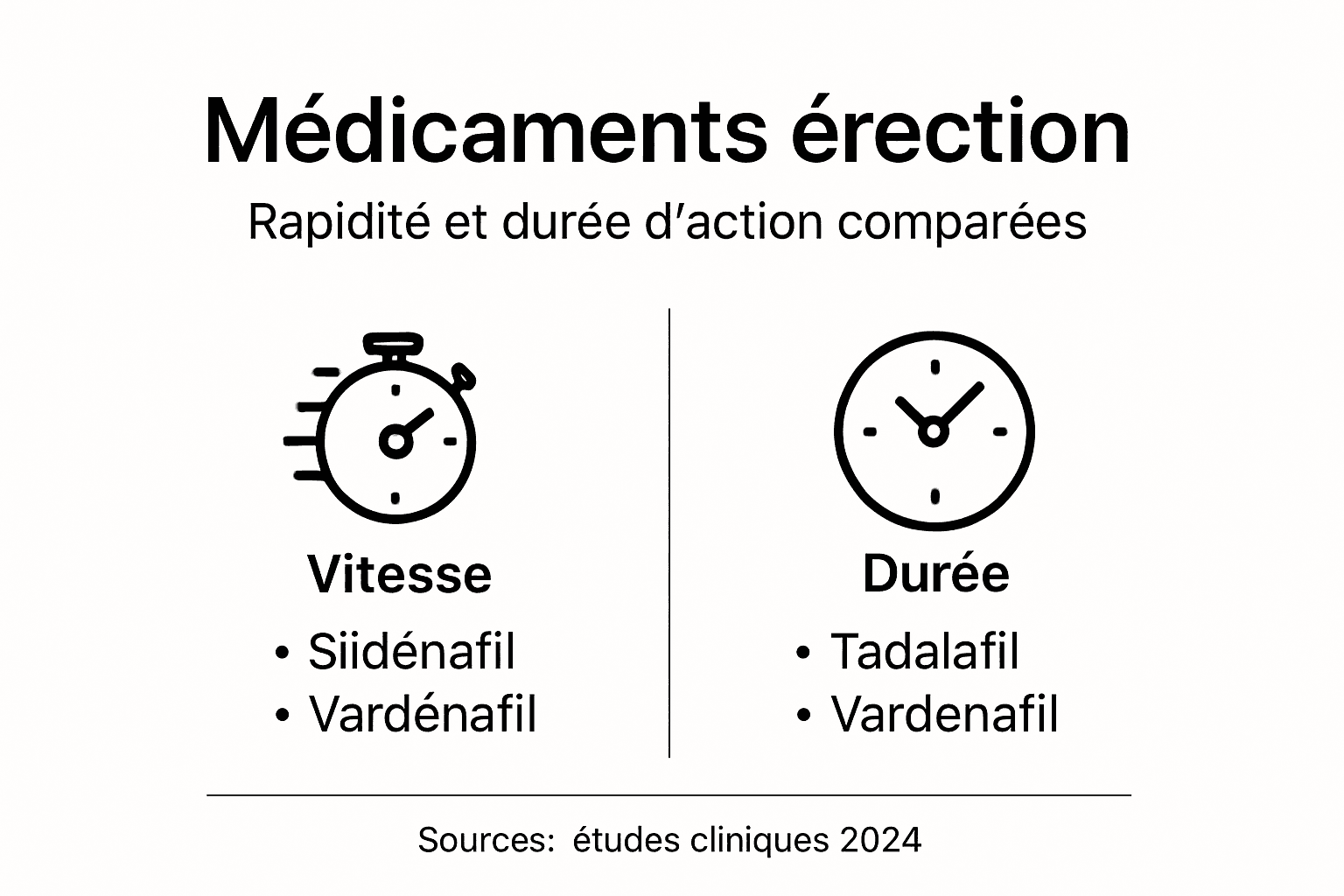 Infographie : panorama des solutions pour traiter les troubles de l’érection