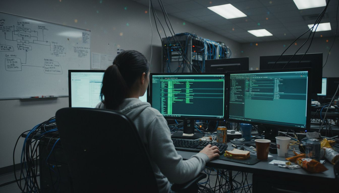 Casino platform server monitoring in control room