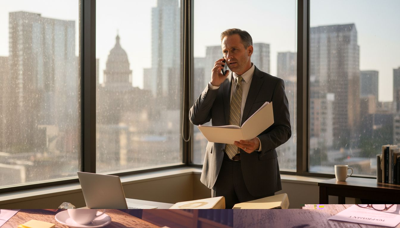 Attorney prepares trust agreement for privacy