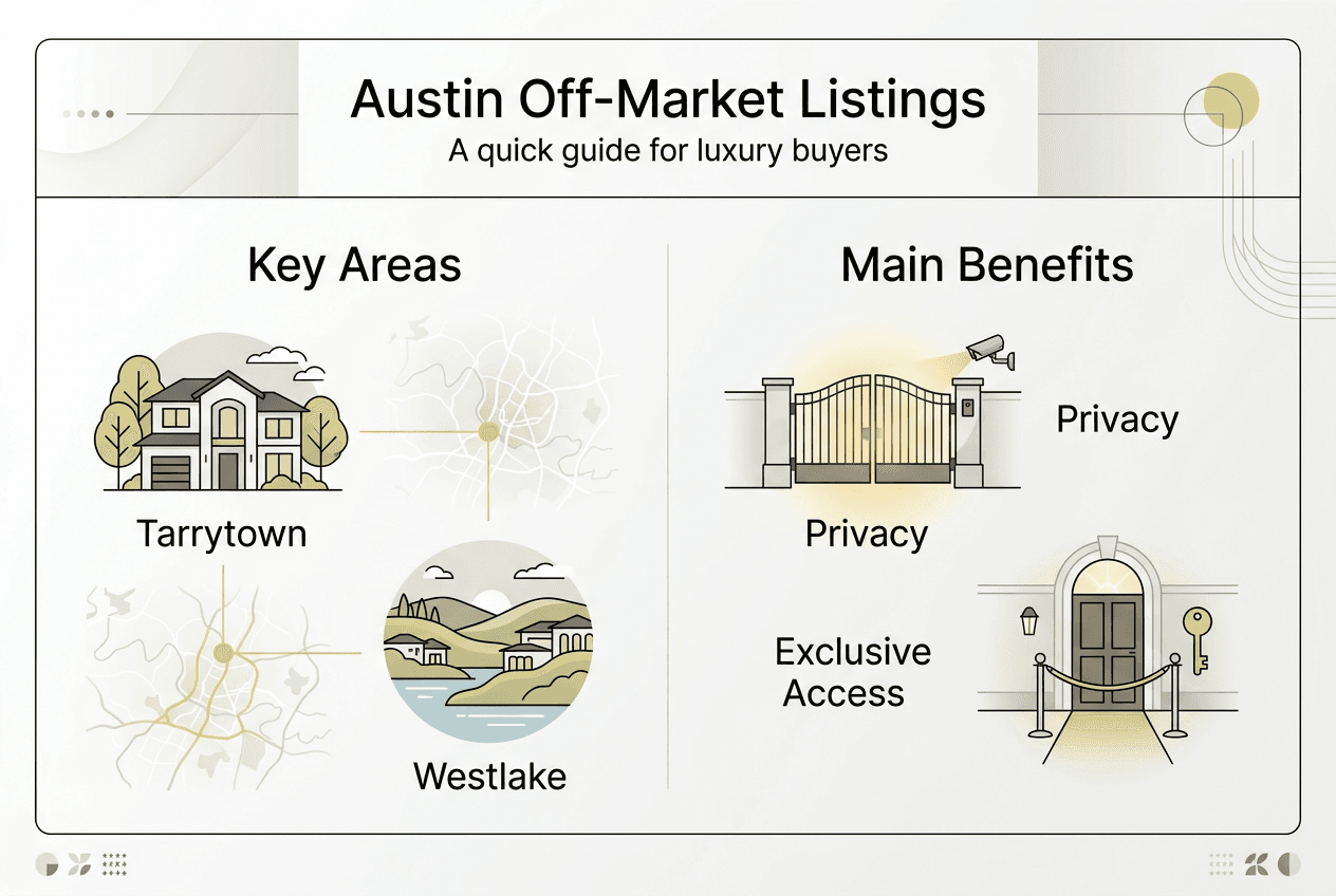 Infographic Austin off-market luxury listings