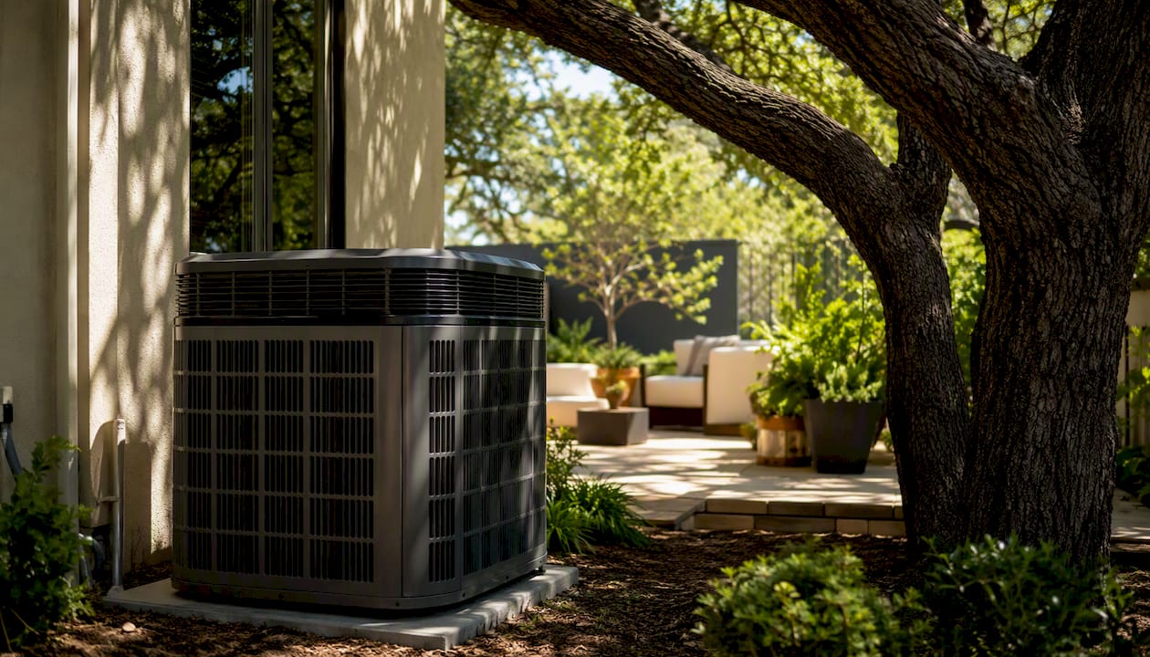 Running air conditioning unit in Austin summer