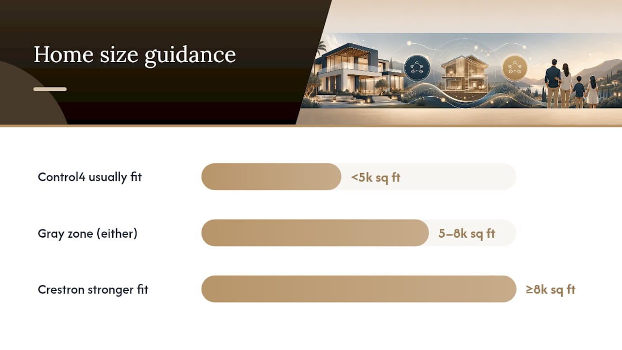 How Big Does Your Home Need to Be for Crestron? — overview diagram