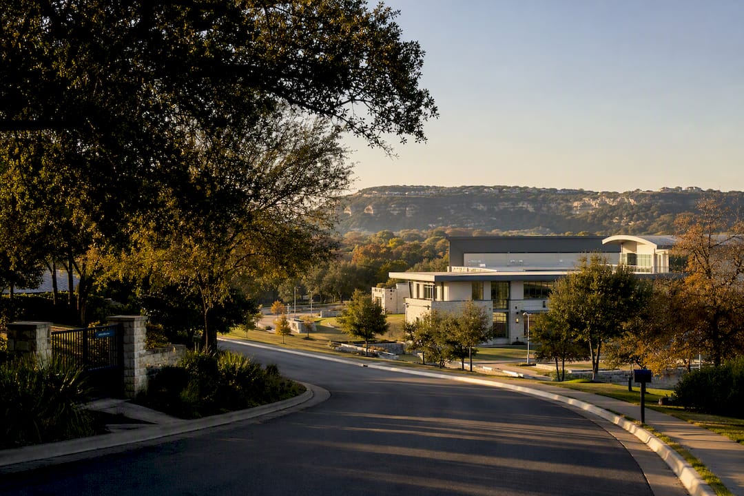 West Austin neighborhood near school campus