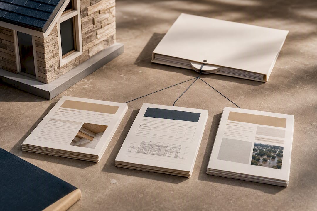 Illustrated property records supporting seller disclosure