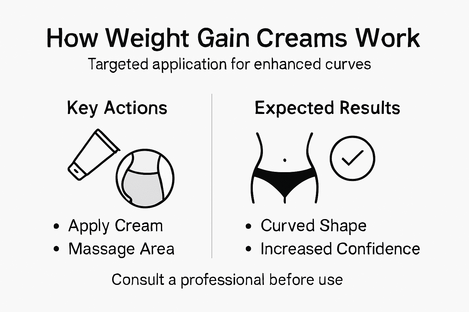 Infographic explains cream process and results