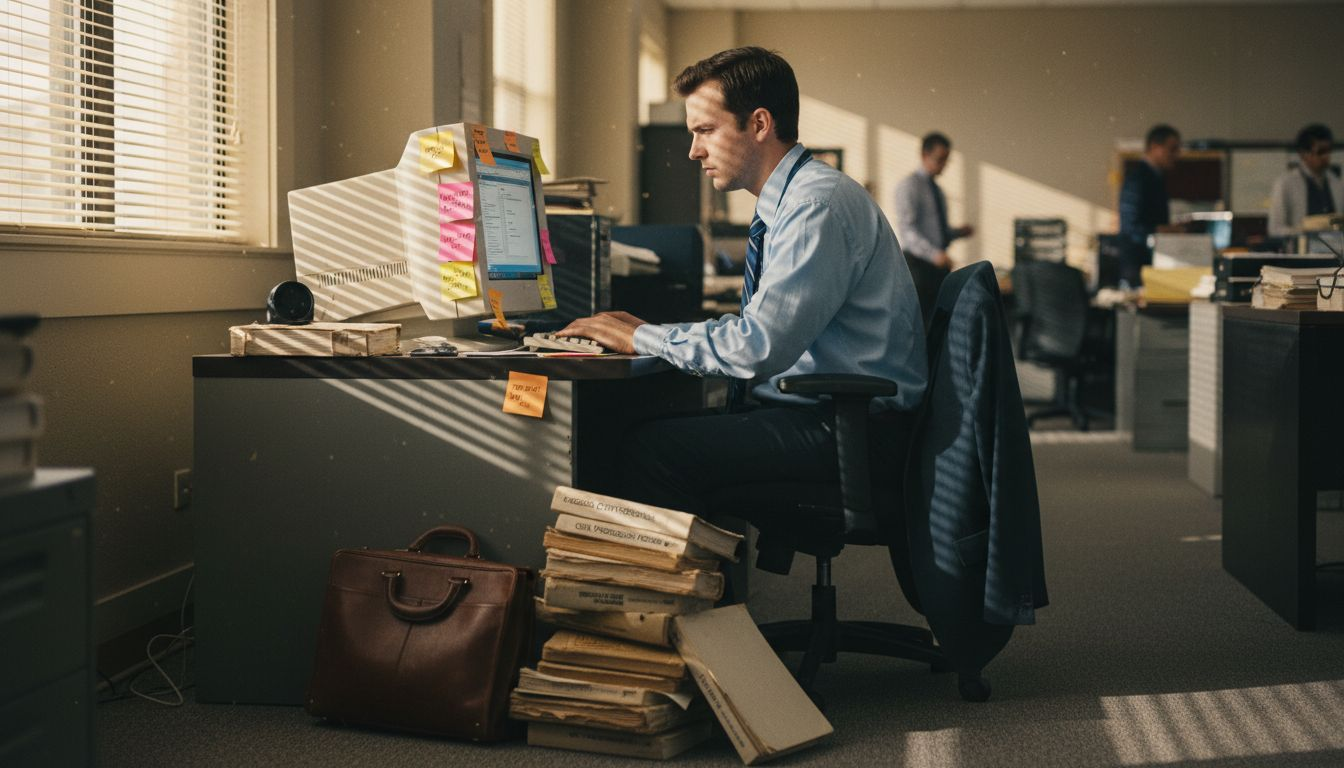 Legal assistant formatting court submission