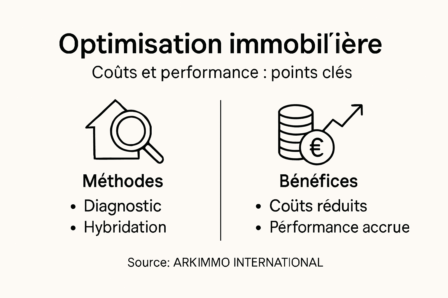 Infographie : comment optimiser les coûts et la performance de vos actifs immobiliers