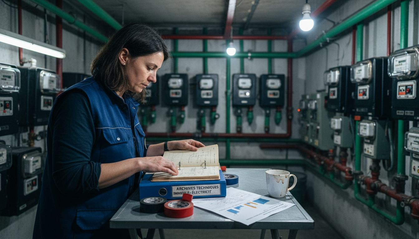 Technicienne spécialisée dans l’analyse des charges d’exploitation des bâtiments