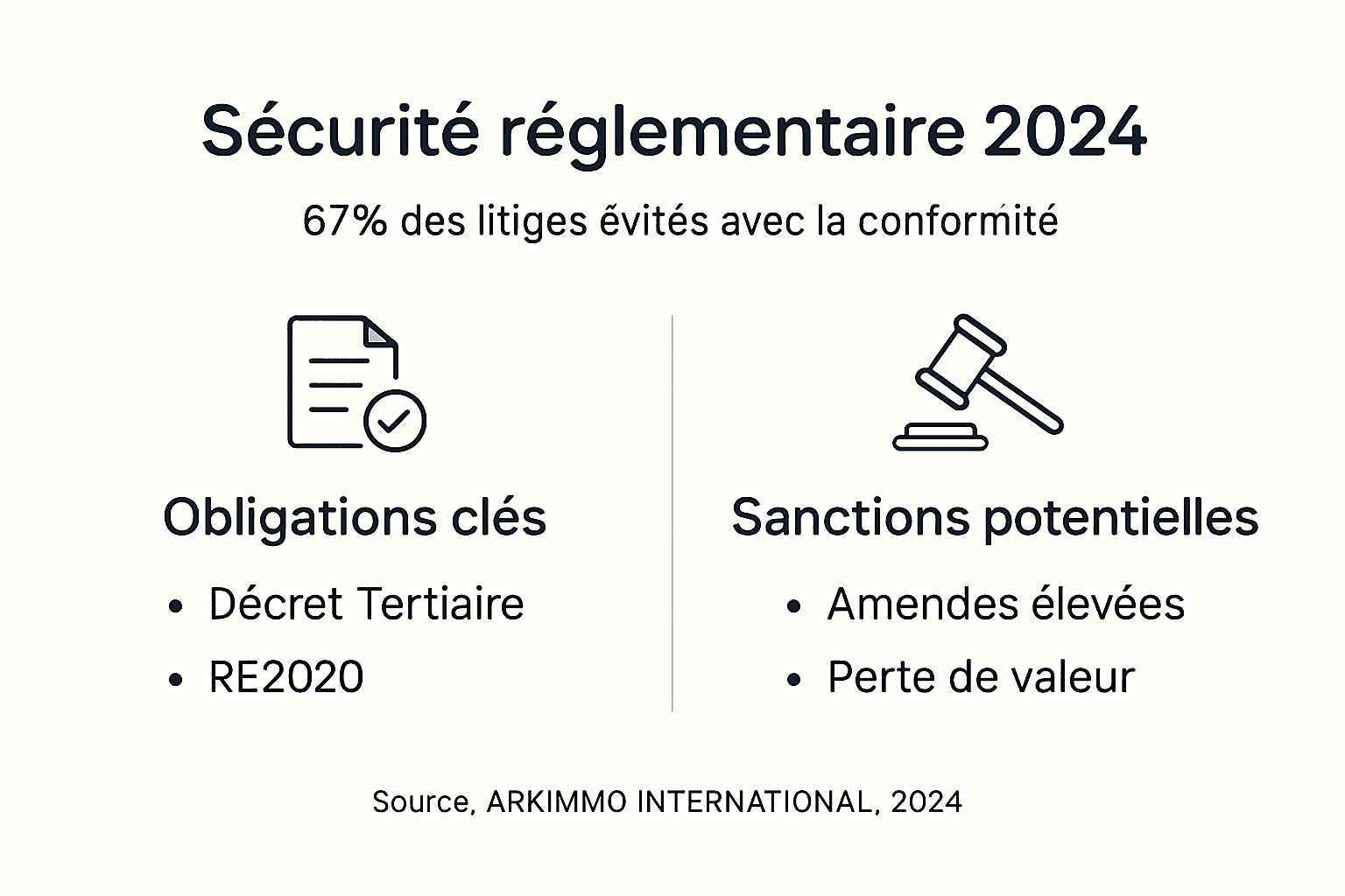 L’essentiel de la conformité immobilière en 2024 en un coup d’œil