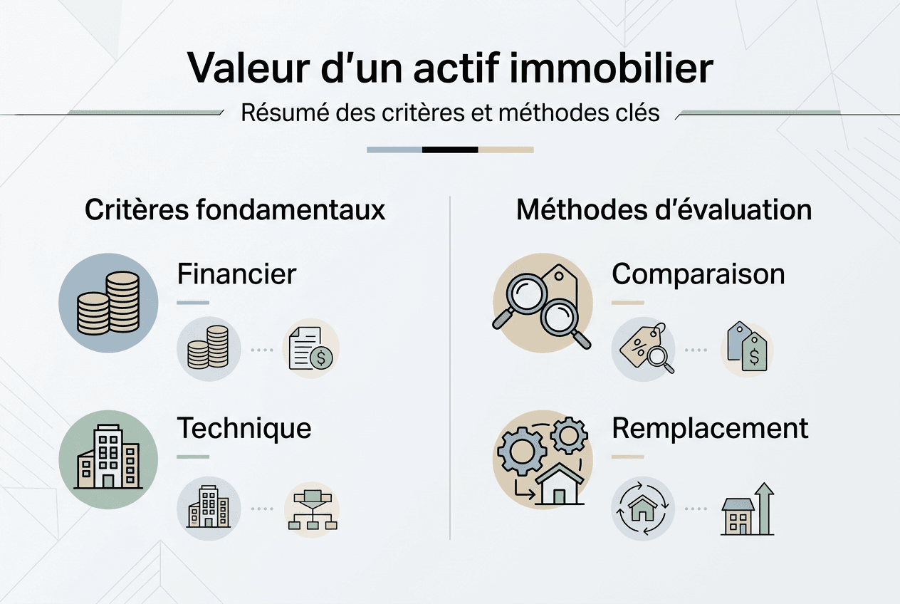 Infographie : comment évaluer la valeur d’un bien immobilier ? Critères à prendre en compte et méthodes d’estimation