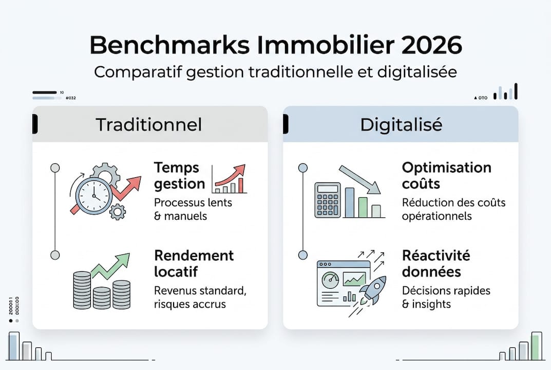 Infographie : gestion classique vs gestion digitale, le match