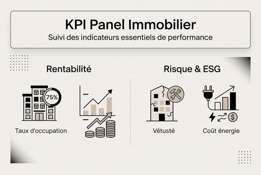 Les indicateurs clés à surveiller dans un panel immobilier : l’essentiel à retenir en infographie