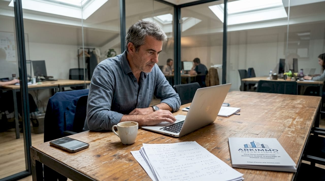 Le responsable du coworking révise les tarifs des espaces à louer.