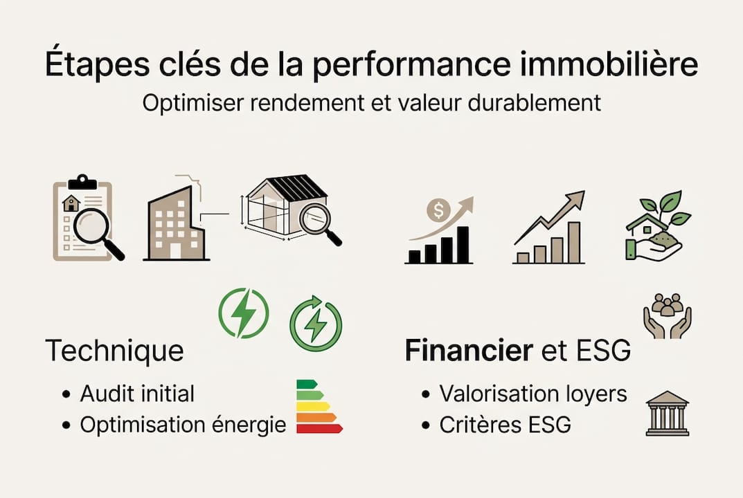 Infographie : les étapes incontournables pour optimiser la performance d’un projet immobilier