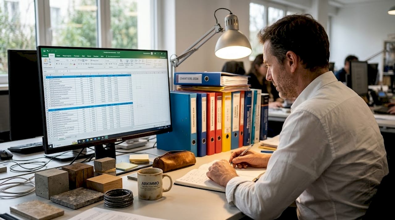 Économiste de la construction spécialisé dans l’analyse des devis au sein d’un bureau d’études.