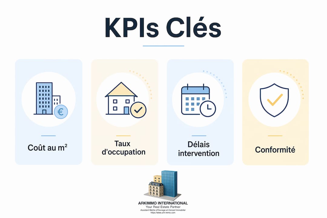 Découvrez en un coup d'œil les indicateurs incontournables pour piloter efficacement votre portefeuille immobilier grâce à cette infographie.