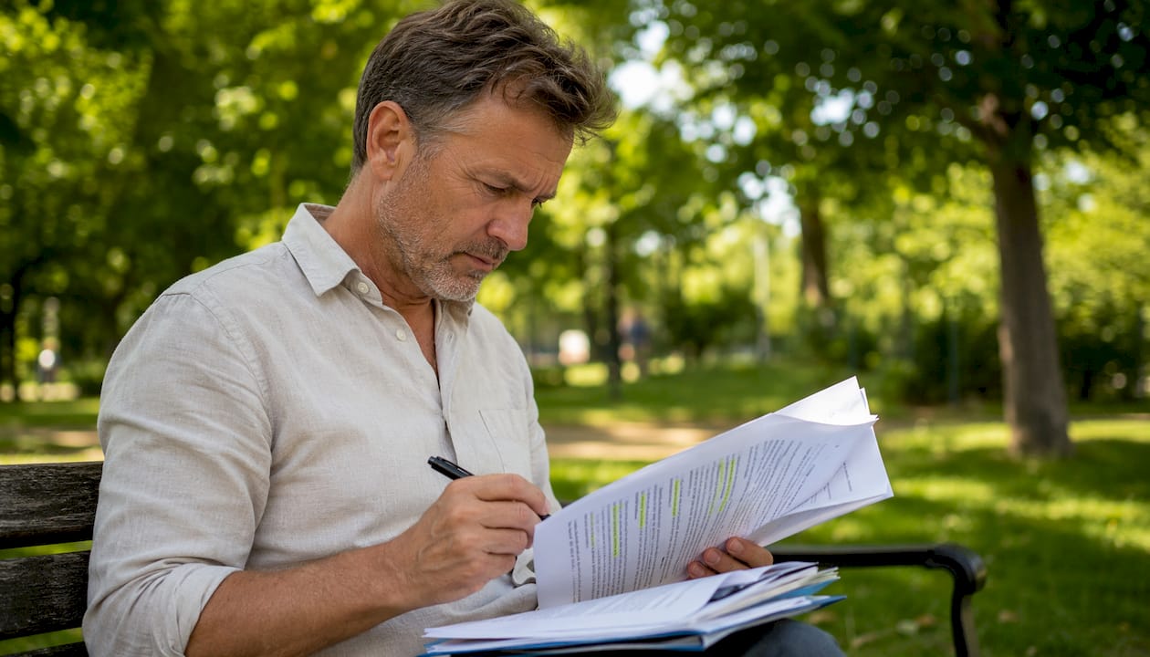 Un consultant en charge d’analyser les rapports d’audit environnemental