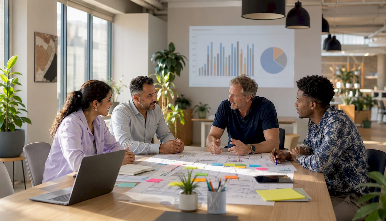 L’équipe de maintenance participe actuellement à une session de formation.