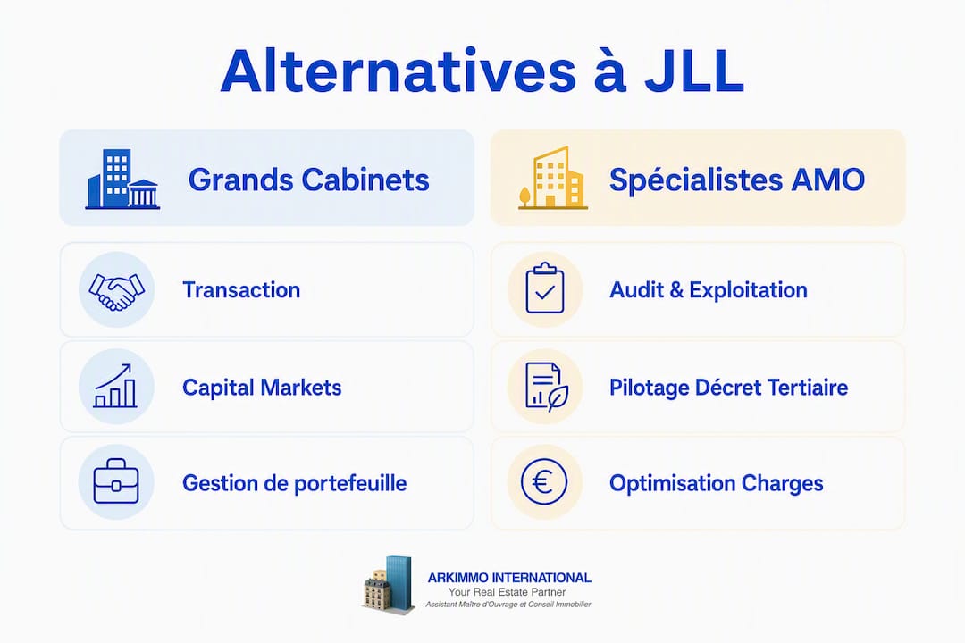 Panorama comparatif des alternatives à JLL en France à l’horizon 2026