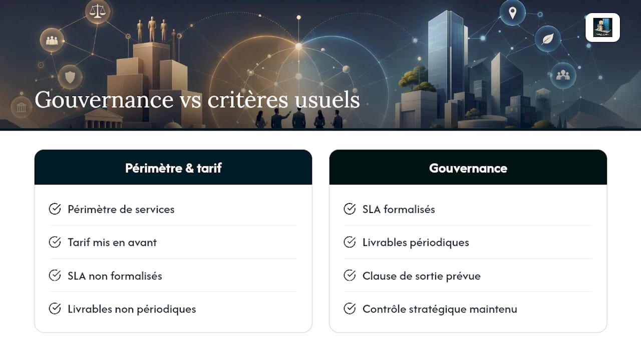 Pourquoi la gouvernance de mission reste le vrai différenciateur — overview diagram