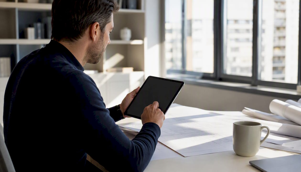 Tablette et dispositifs pour organiser l’accès à la salle de données