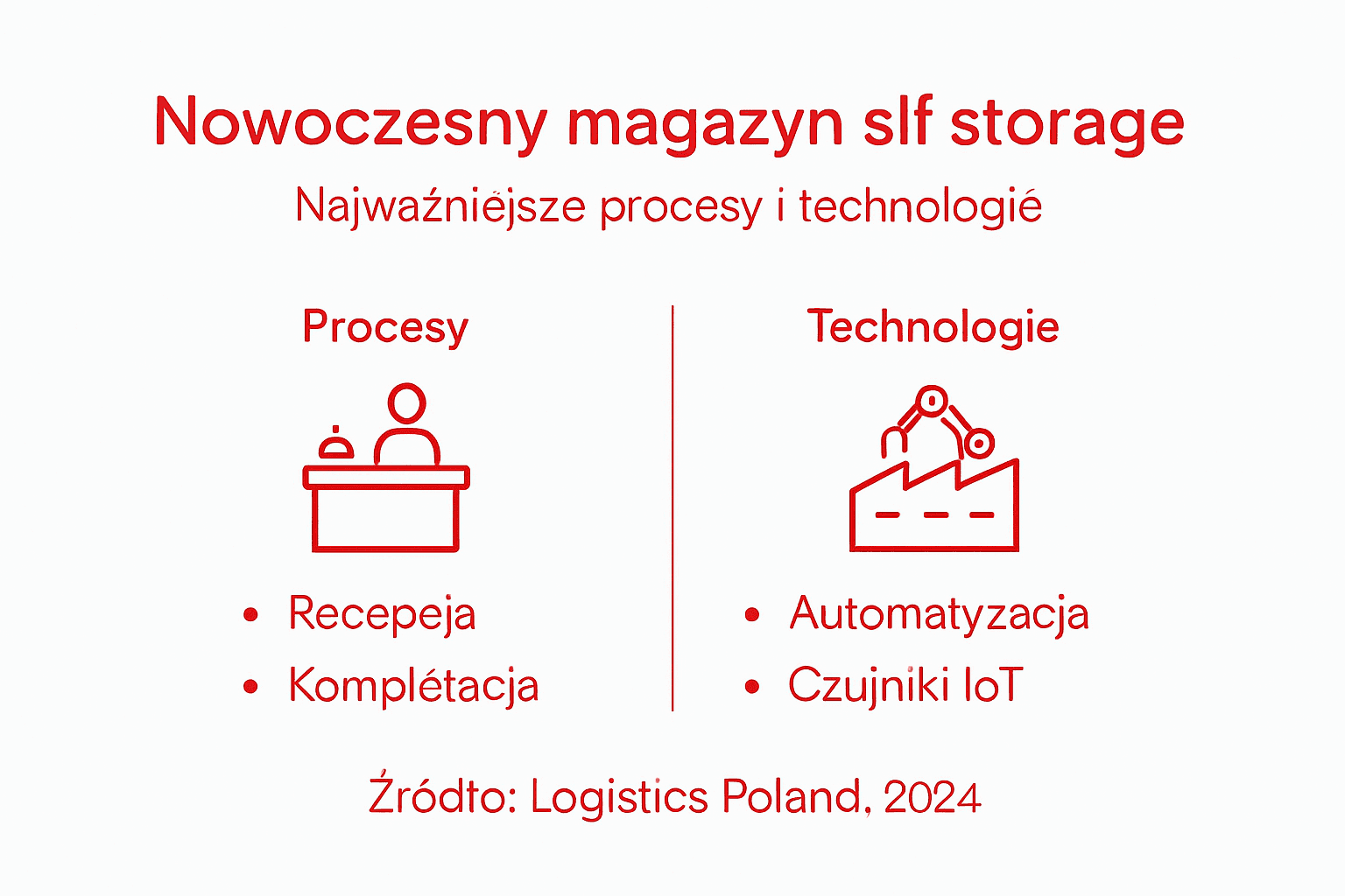 Infografika: innowacyjne podejście do zarządzania magazynem self storage