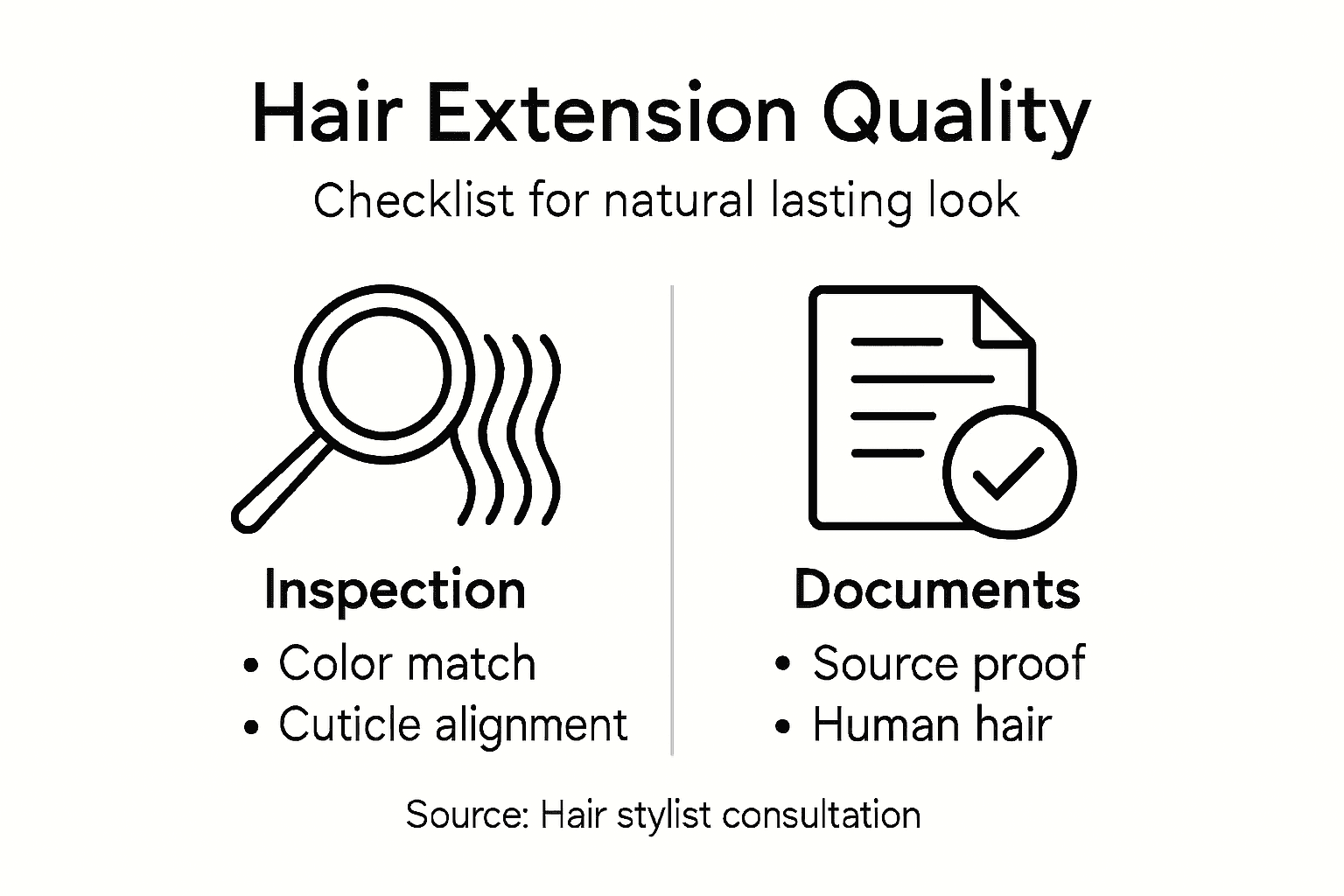 Infographic: extension quality and authenticity steps