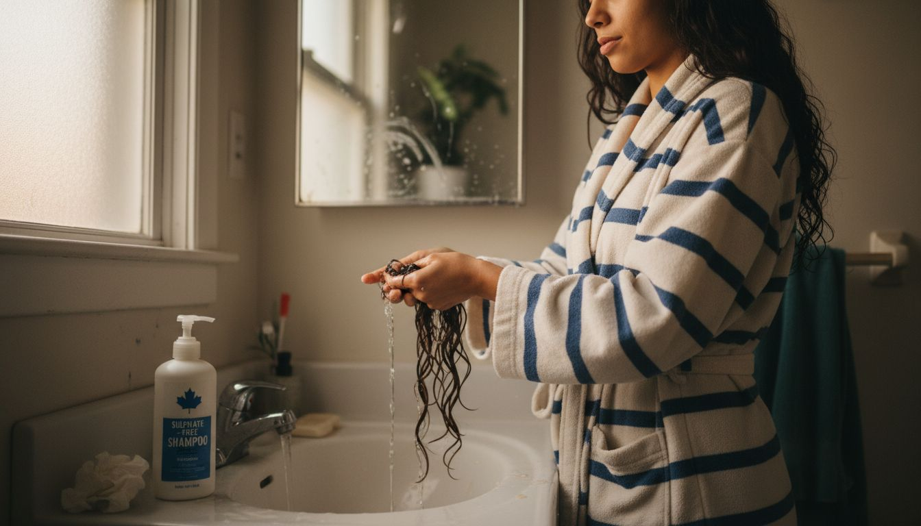 Washing Indian hair extensions at home