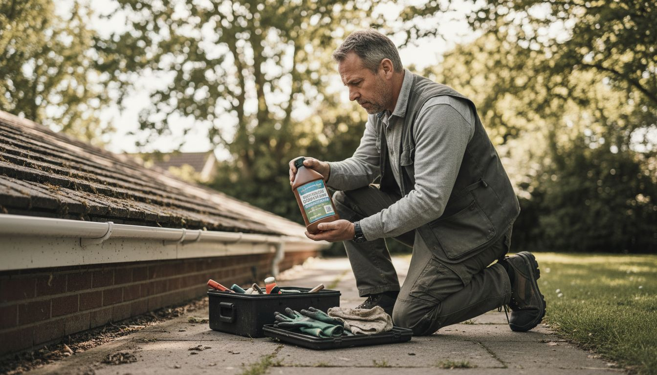 Eco-friendly supplies for gutter maintenance