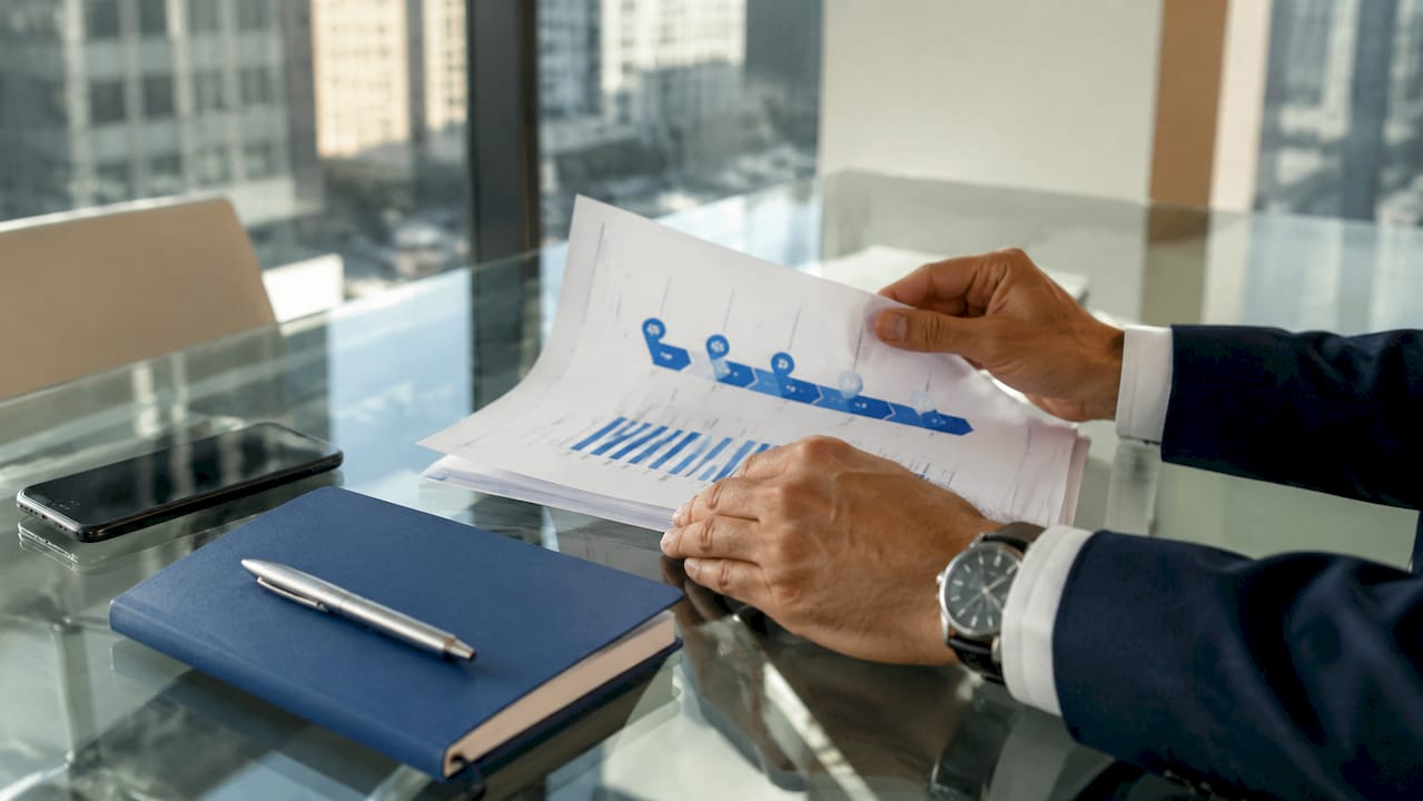Hands sorting lead generation workflow papers