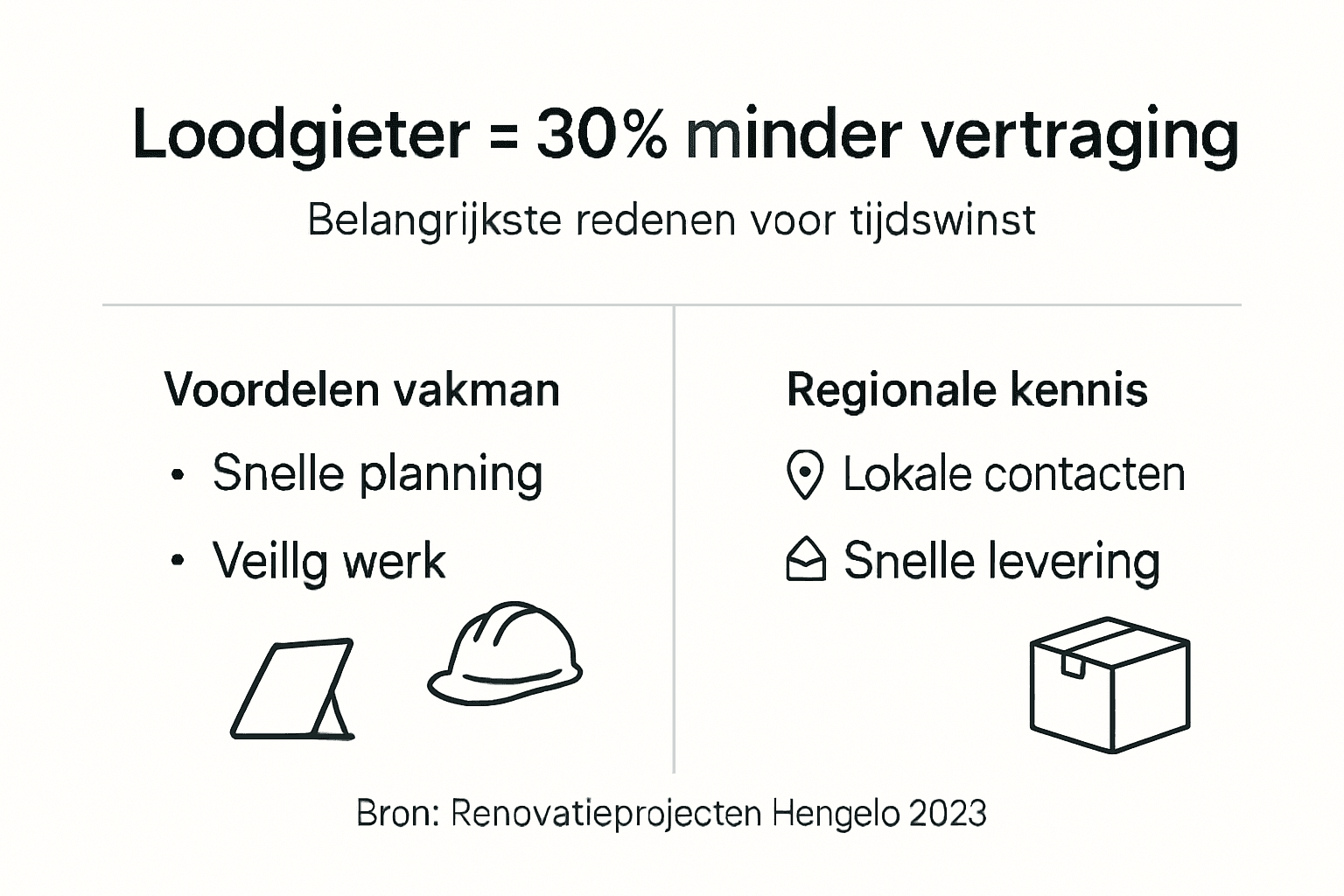 Infographic: Waarom een loodgieter inschakelen bij een renovatie een slimme keuze is