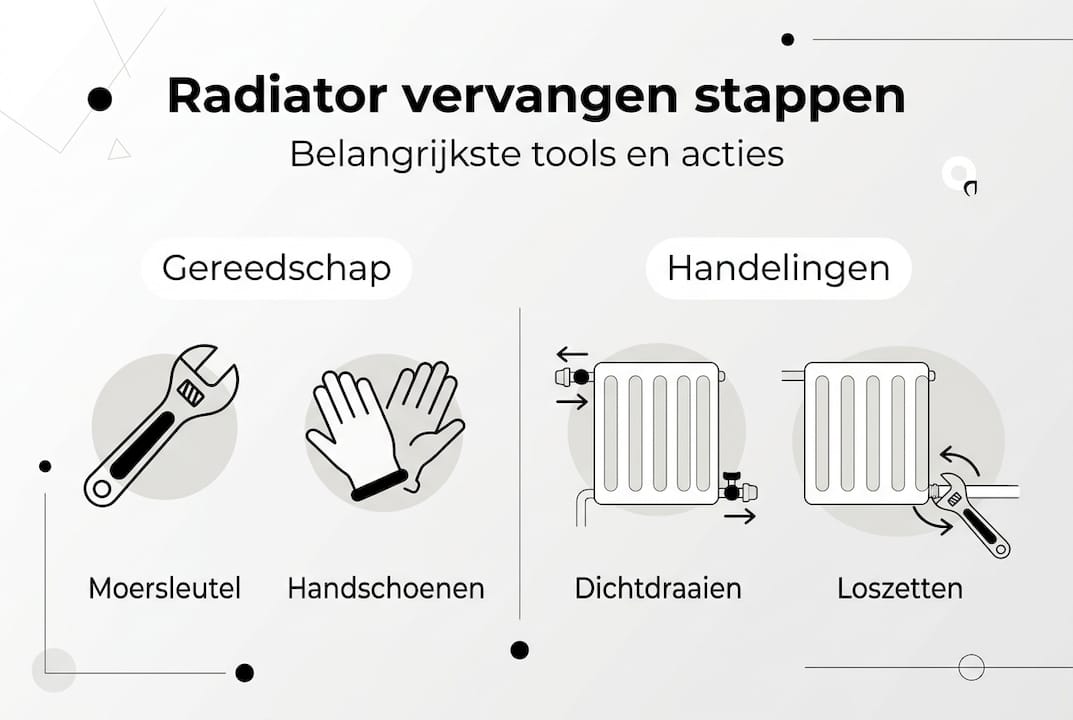 Stap-voor-stap handleiding: Zelf je radiator vervangen – benodigd gereedschap en uitleg